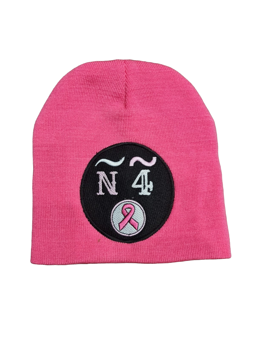 NOTFORSALE "BREAST CANCER AWARENESS" BEANIE