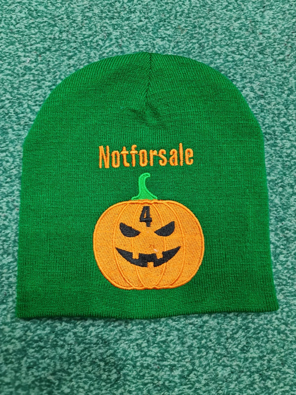 NOTFORSALE "PUMPKIN" BEANIE