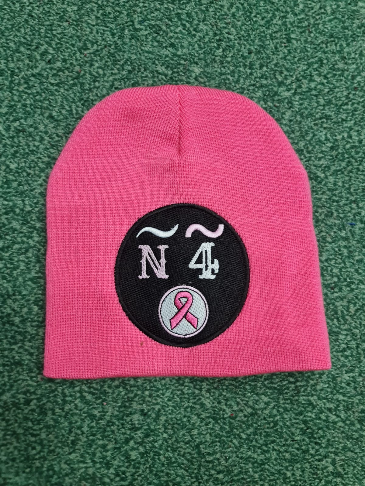 NOTFORSALE "BREAST CANCER AWARENESS" BEANIE