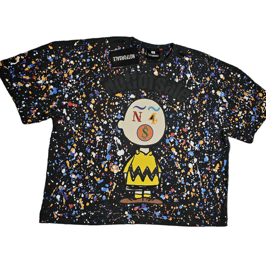 "NOTFORSALE" CHARLIE BROWN TEE